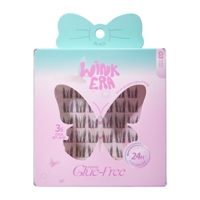 GLAMFIX GLAMFIX Wink Era Poppin Glue Free Cluster Eyelashes 03 Barbie Coded