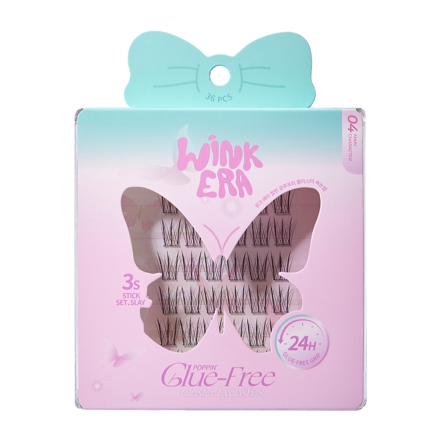 GLAMFIX Wink Era Poppin Glue Free Cluster Eyelashes - 04 Main Character