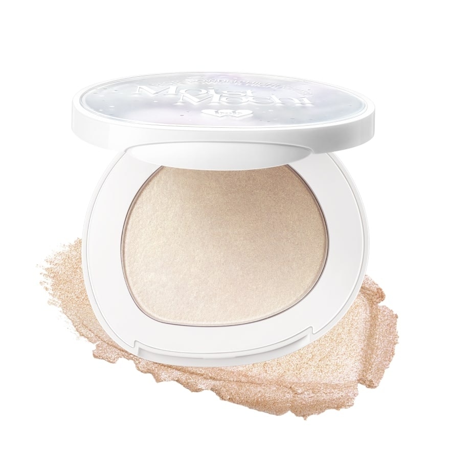 BARENBLISS Moist Mochi Paste Powder Highlighter Amber Pear 4g