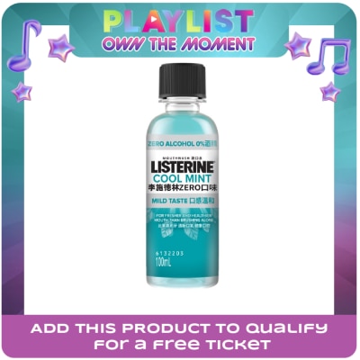LISTERINE - LISTERINE Cool Mint Zero 100ml