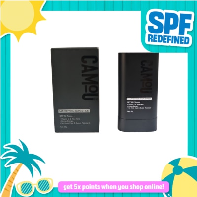 CAMOU - CAMOU Mattifying Sunscreen Stick SPF50 20g