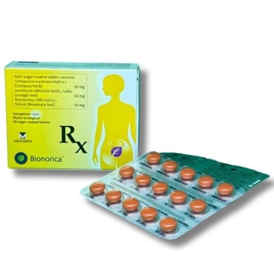 CANEPHRON UNO CANEPHRON UNO 36mg/36mg/36mg Sugar Coated Tablets Sold Per Piece [PRESCRIPTION REQUIRED]