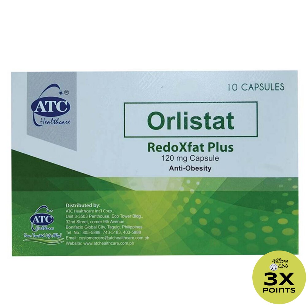ATC HEALTH Redoxfat Plus Orlistat 10s x 120mg