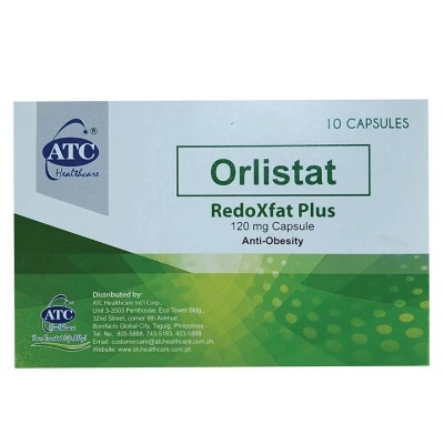 ATC HEALTH ATC HEALTH Redoxfat Plus Orlistat 10s x 120mg