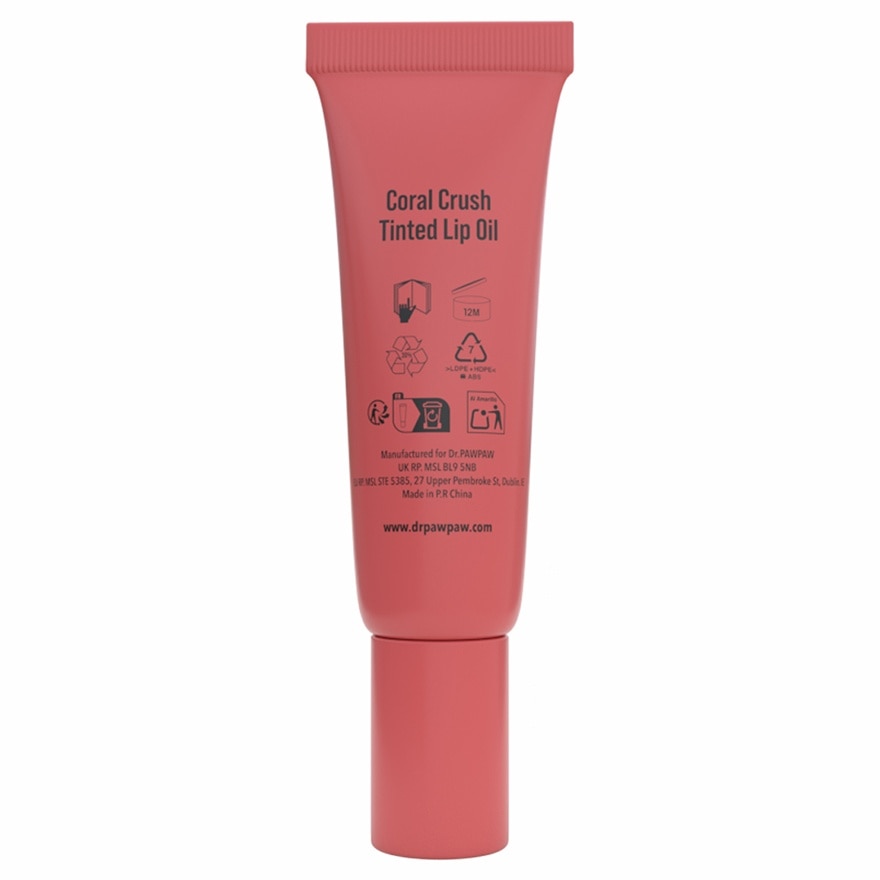 DR PAWPAW Lip Oil Coral Crush 8ml