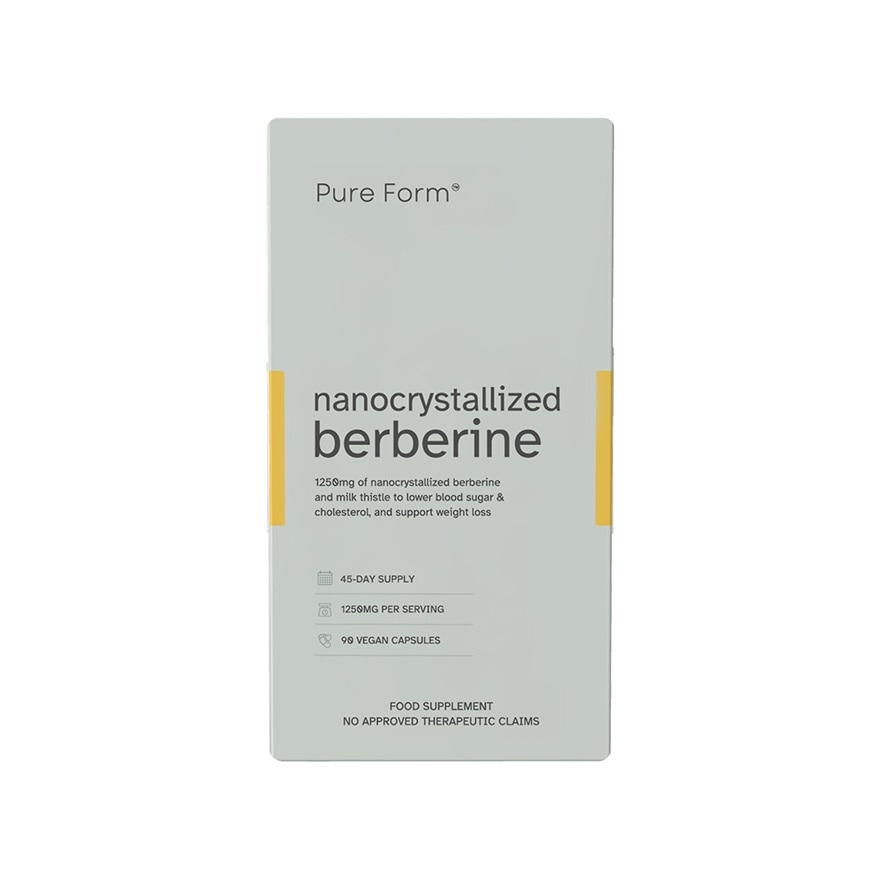 PURE FORM Nanocrystallized Berberine Capsule