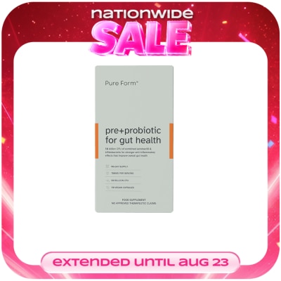 PURE FORM - PURE FORM Pre+Probiotic for Gut Health Capsule image
