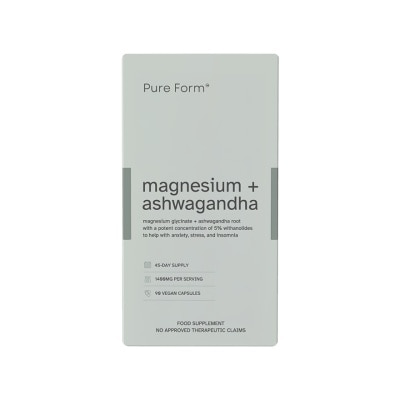 PURE FORM PURE FORM Magnesium + Ashwagandha Capsule