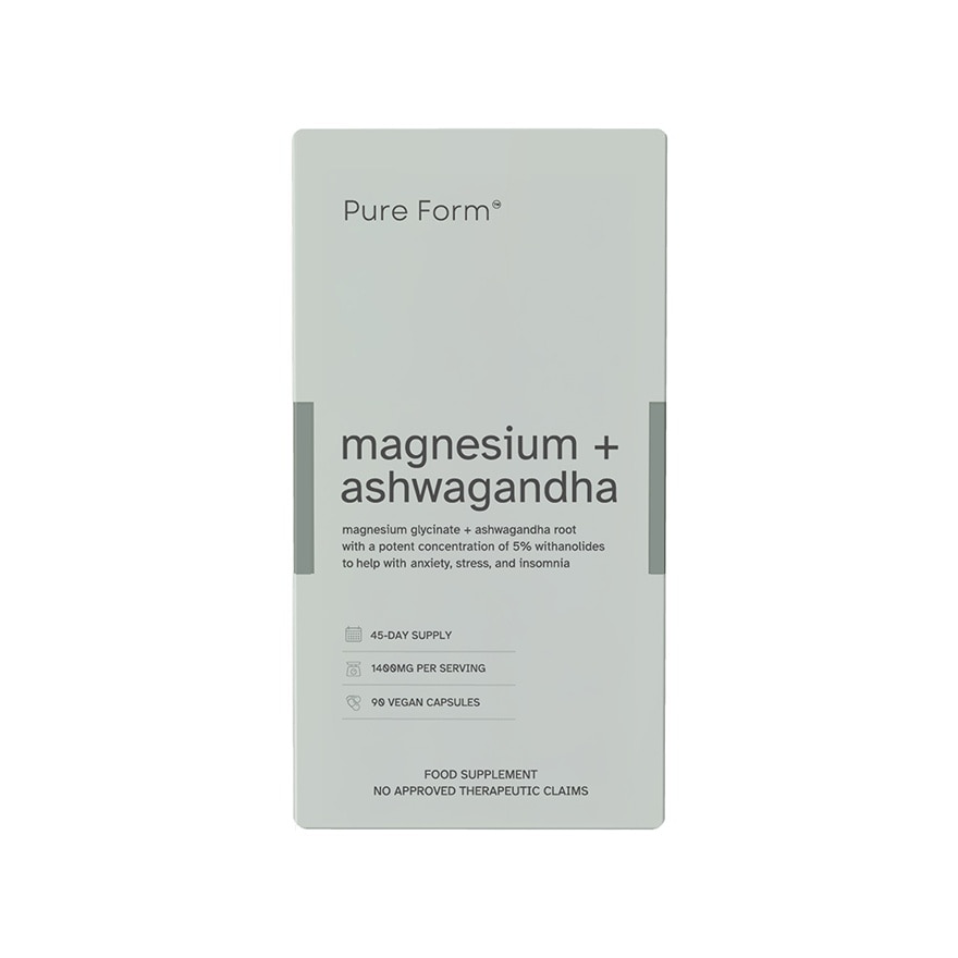 PURE FORM Magnesium + Ashwagandha Capsule