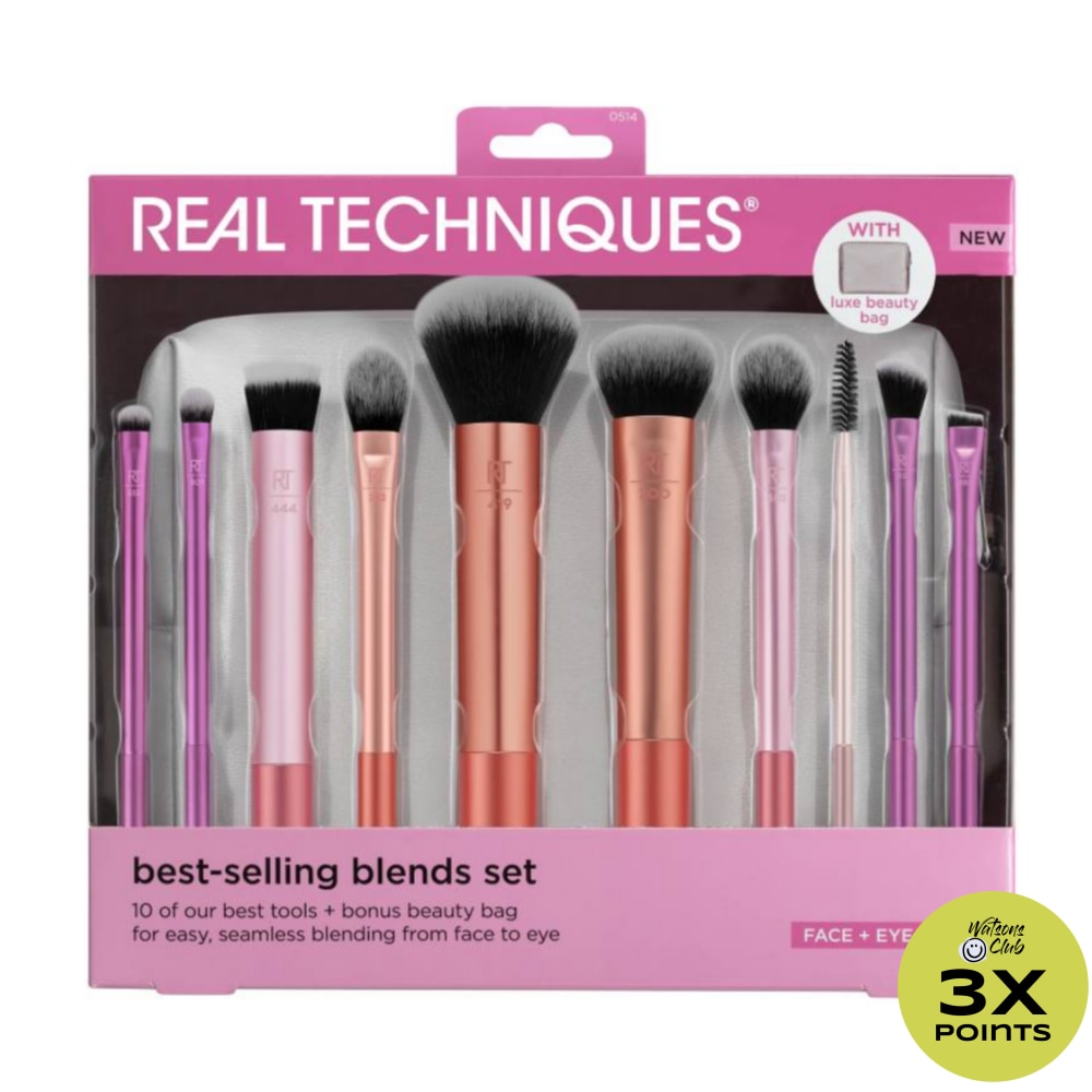 REAL TECHNIQUES Best Selling Blends Set Brush