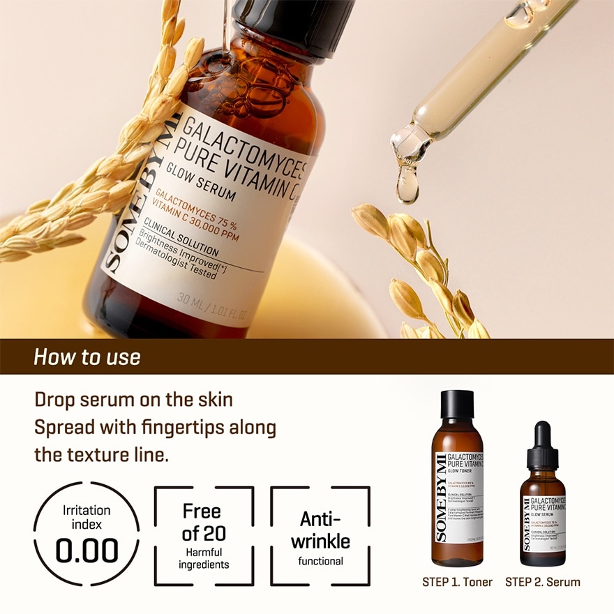 SOME BY MI Galactomyces Pure Vitamin C Serum 30ml