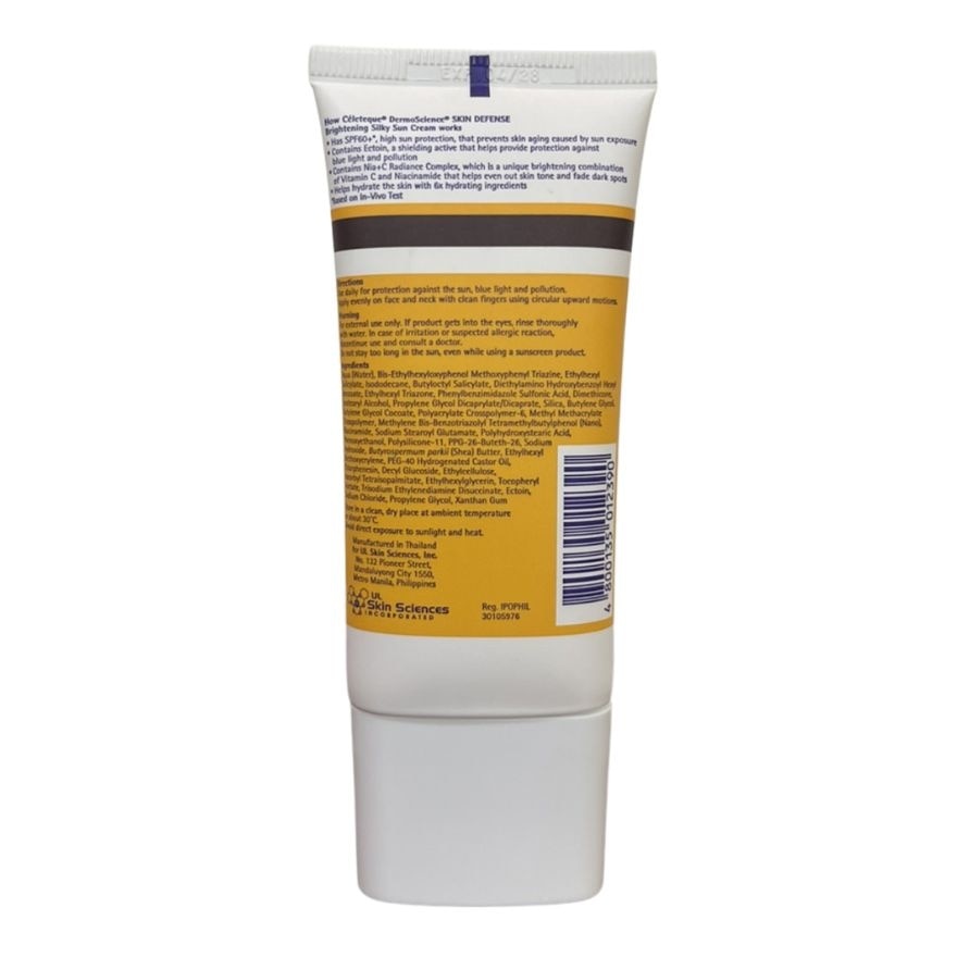 CELETEQUE Skin Defense Brightening Silky Sun Cream SPF60+ 40ml