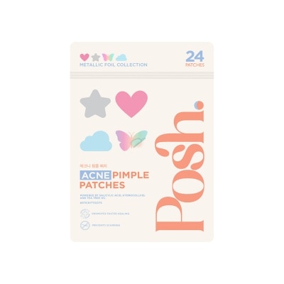 POSH SKIN POSH SKIN Acne Pimple Patches Metallic Foil Collection 24 Pieces