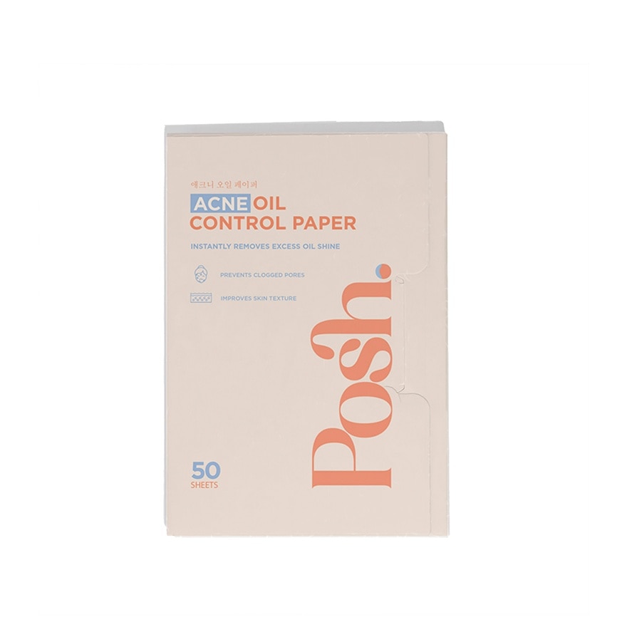 POSH SKIN Acne Oil Control Paper 50pcs