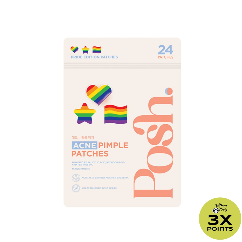 POSH SKIN Acne Pimple Patches Pride Edition Patches 24 Pieces