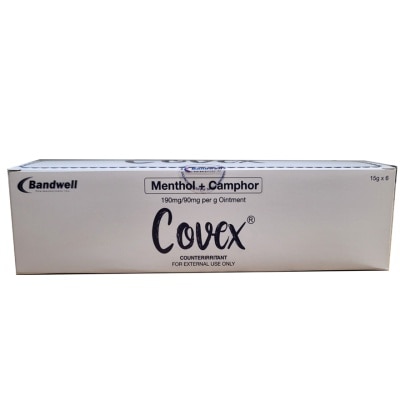COVEX COVEX Menthol + Camphor Ointment Sold Per Piece 15g
