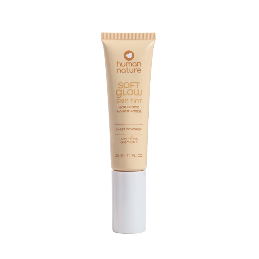 HUMAN NATURE Soft Glow Skin Tint with Hyaluronic + Niacinamide 30ml Oat