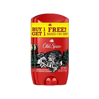 OLD SPICE - OLD SPICE Invisible Solid Wolfthorn Buy 1 Get Free 73g Gift Set