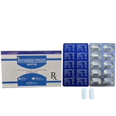 NOSTON NOSTON Potassium Citrate Antiurolithic Sold Per Piece [PRESCRIPTION REQUIRED]