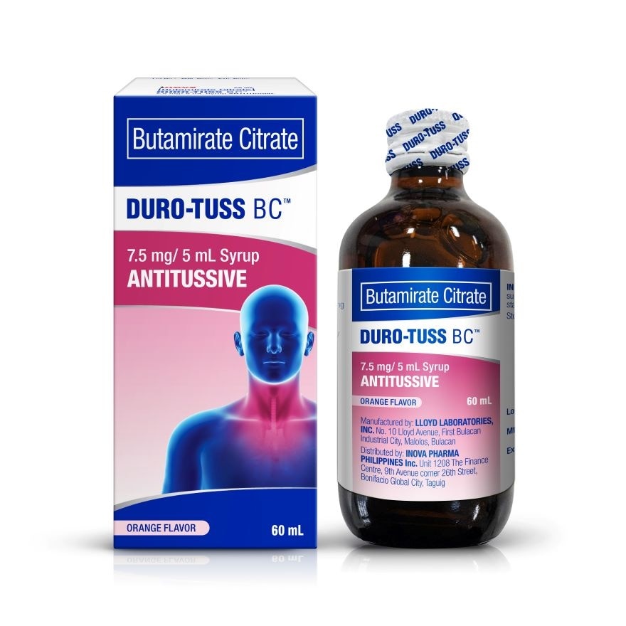 DURO-TUSS Antitussive 7.5mg / 5ml Syrup 60ml