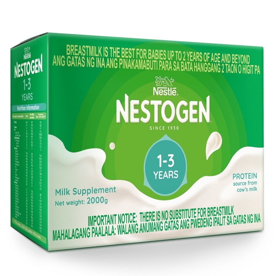 NESTOGEN Milk Supplement 1-3 Years Old 2000g