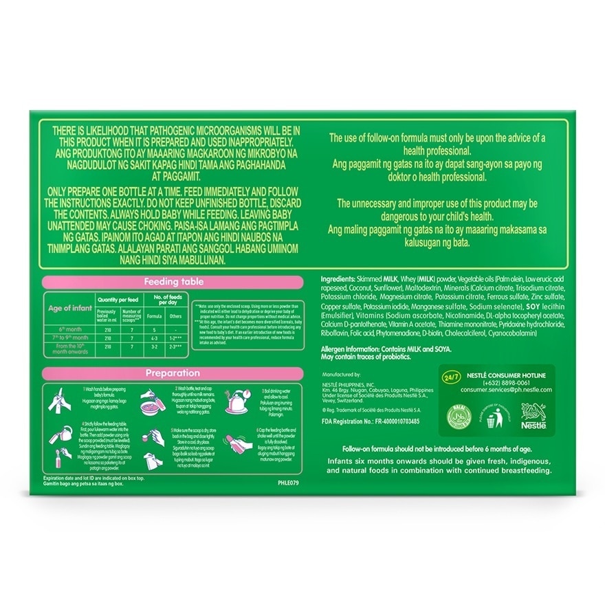 NESTOGEN Follow Up Formula 6-12 Months 2kg