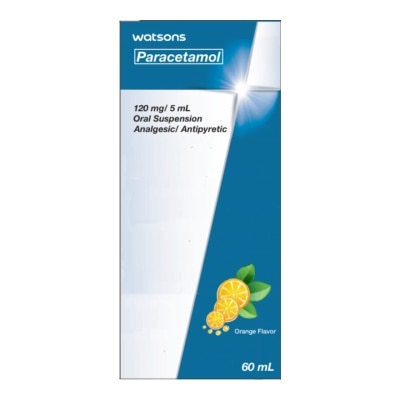 WATSONS GENERICS WATSONS Paracetamol Oral Suspension 60ml