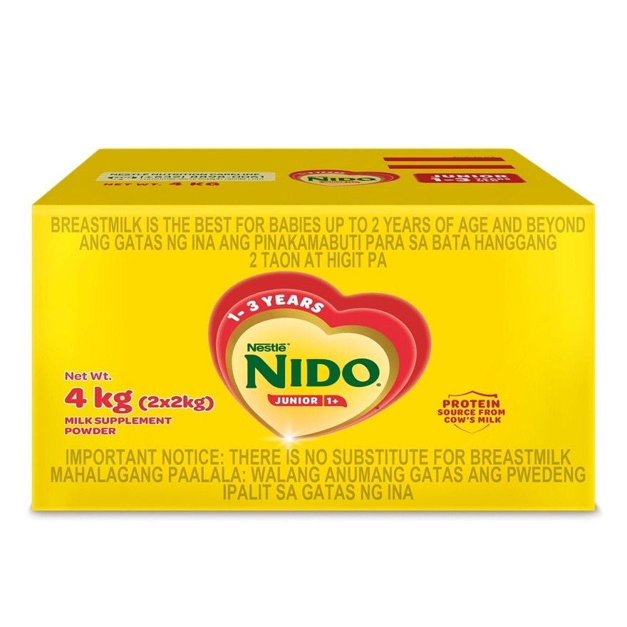 NIDO JR 1 to 3 Years Old 4kg