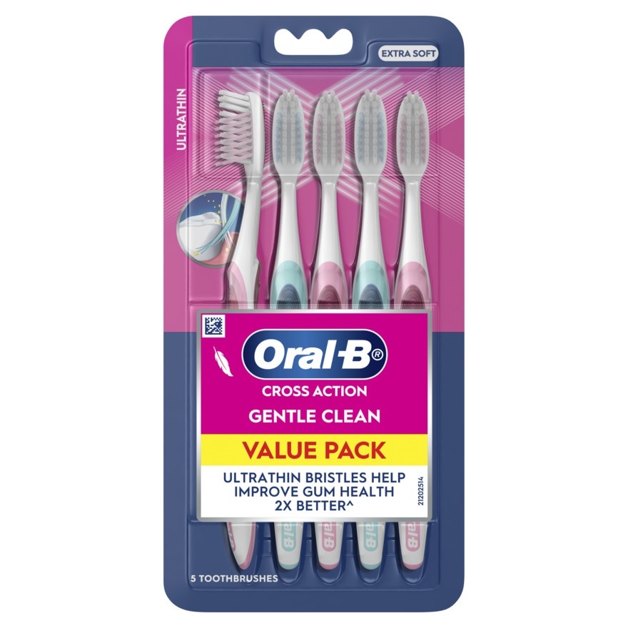 ORAL B Cross Action Gentle Clean Ultrathin 5s