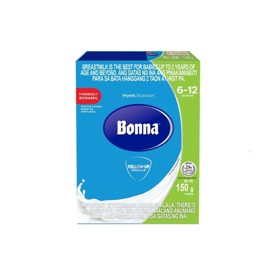 BONNA Follow Up Formula 6-12 Months 150g