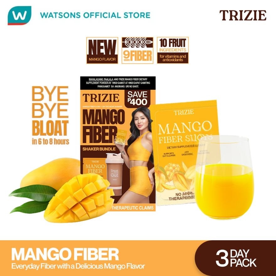TRIZIE Nadine Mango Fiber Shaker Bundle