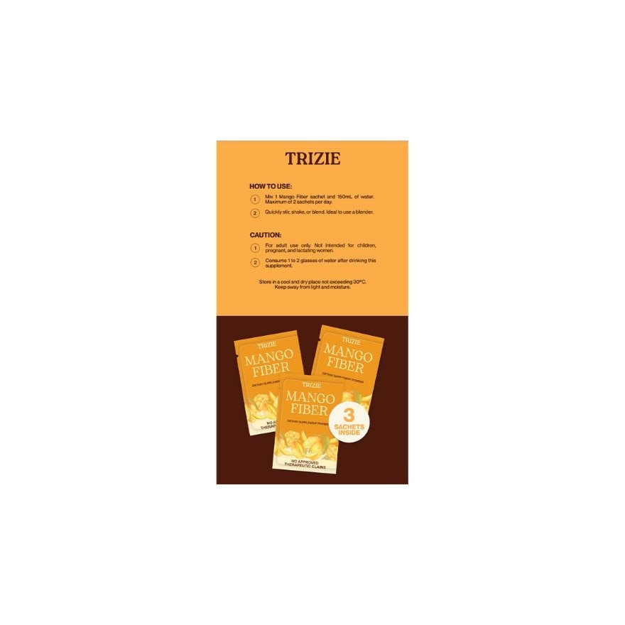 TRIZIE Nadine Mango Fiber Shaker Bundle