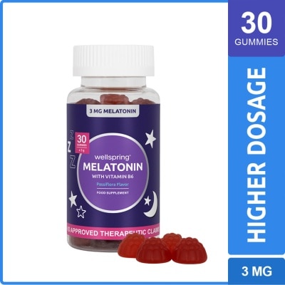 WELLSPRING WELLSPRING Melatonin Gummies 30s x 3mg