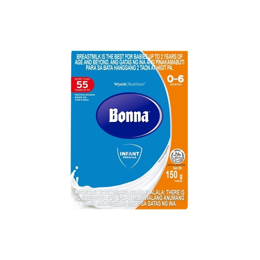 BONNA Infant Formula 0-6 Months 150g