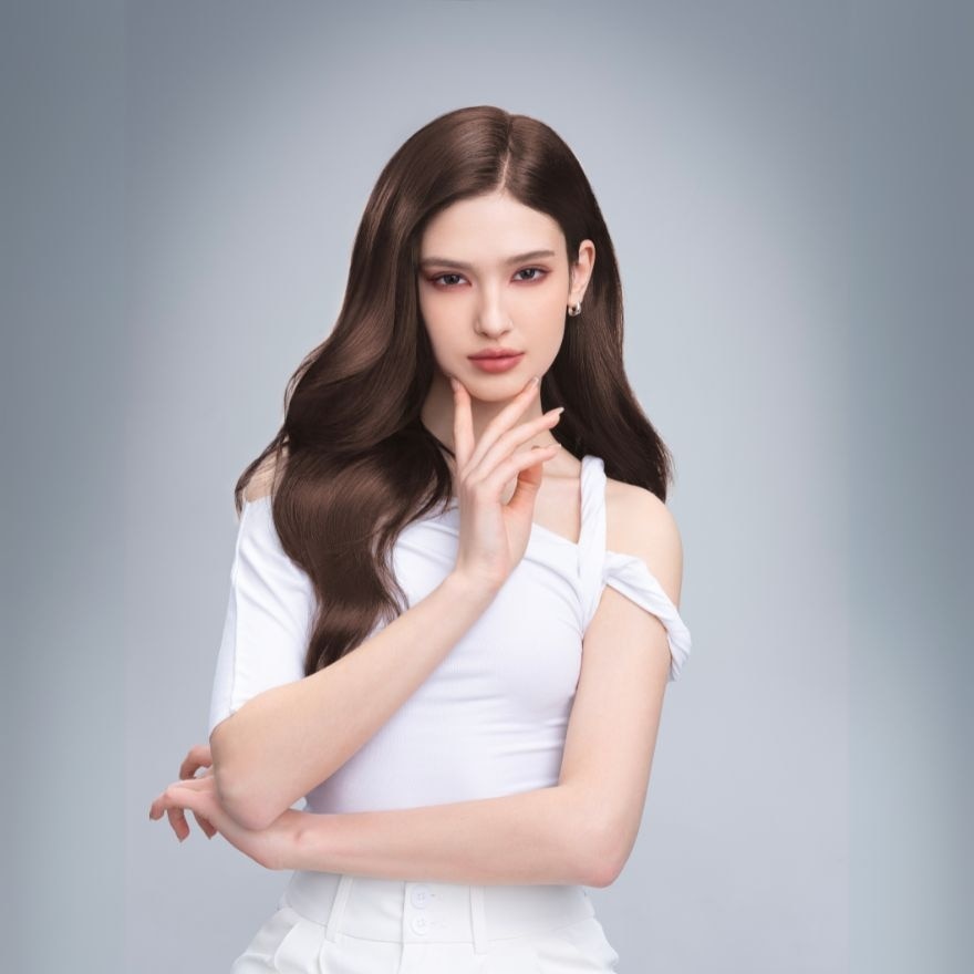 HUED Hi Sleek Comb-In Hair Color - 6.11 Flaxen Brown 160ml