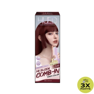 HUED HUED Hi Sleek Comb Haircolor 6.45 Royal Burgundy 160Ml