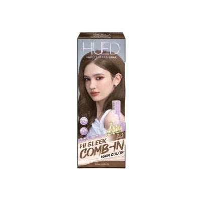 HUED HUED Hi Sleek Comb Hair Color - 7.71 Caramel 160ml