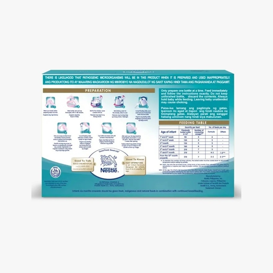 NAN Optipro 0-6 Months 2.4kg