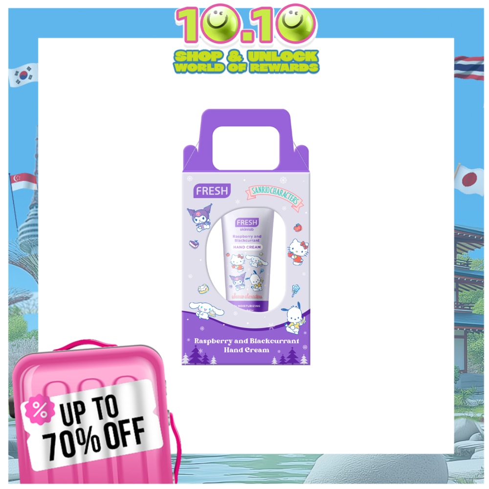 FRESH Skinlab Sanrio Raspberry and Blackcurrant Hand Cream 30ml