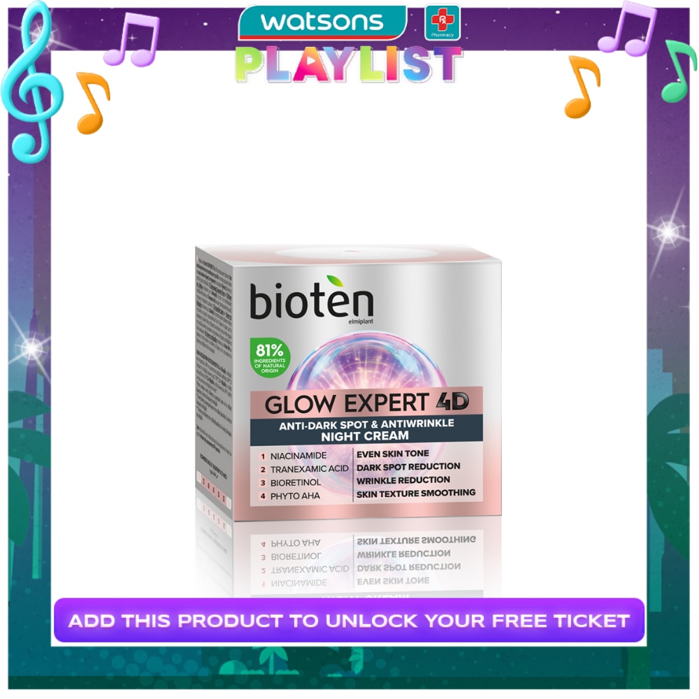 BIOTEN Night Cream Glow Expert 4D 50ml