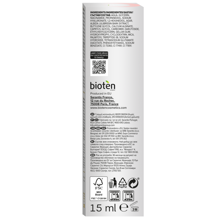 BIOTEN Anti-Dark Circles Eye Serum Gel Glow Expert 4D 15ml