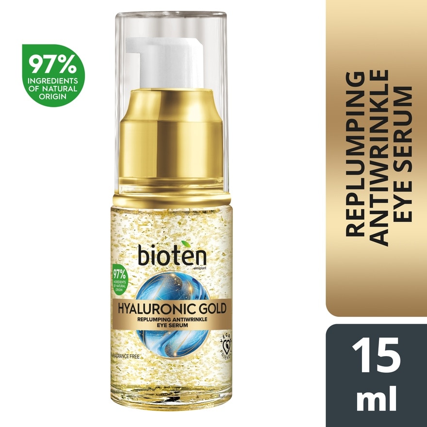 BIOTEN Replumping Antiwrinkle Eye Serum Hyaluronic Gold 15ml