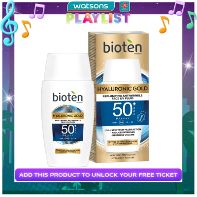 BIOTEN BIOTEN Hyaluronic Gold Face UV Fluid SPF 50 PA++++ 50ml