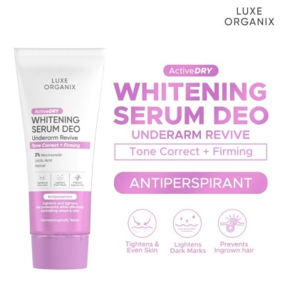 LUXE ORGANIX LUXE ORGANIX Active Dry Whitening Serum Deodorant Underarm Revive 50g