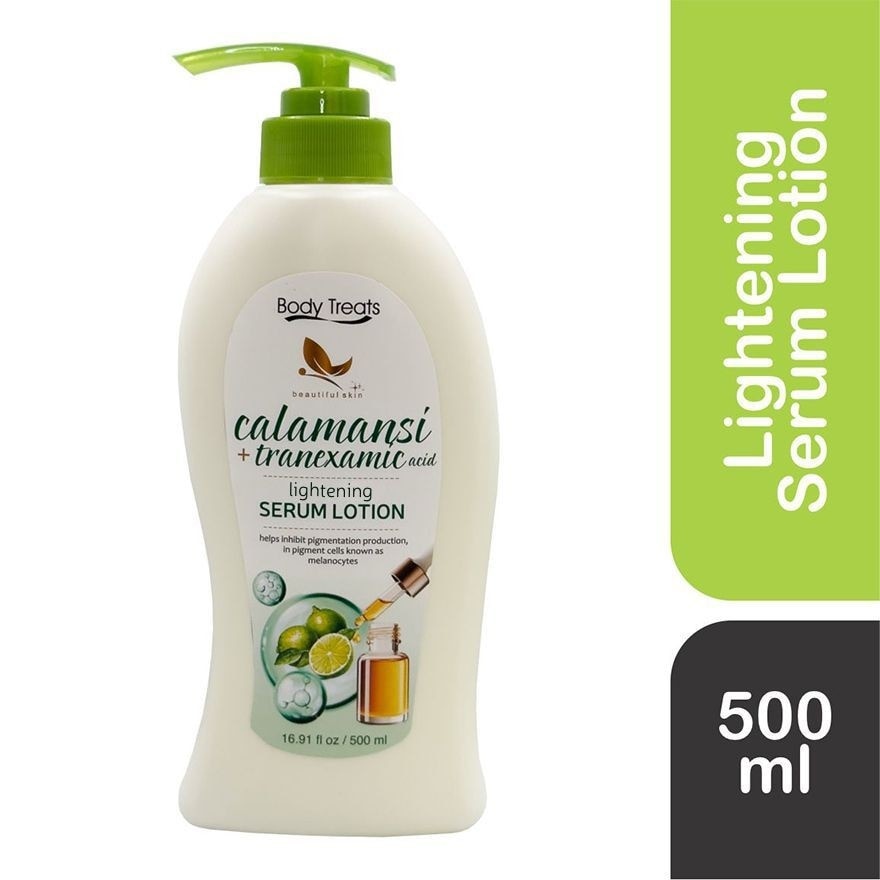BODY TREATS Calamansi + Tranexamic Acid Lightening Serum Lotion 500ml