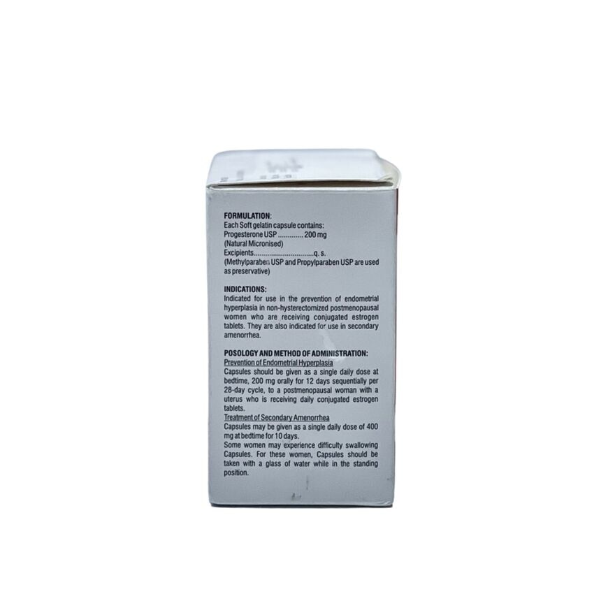 MIPROGEN Progesterone Miprogen 200 mg Soft Gelatin Oral Capsule Sold Per Piece [PRESCRIPTION REQUIRED]