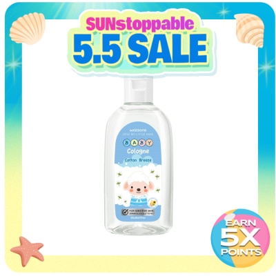 WATSONS - WATSONS Baby Cologne Cotton Breeze 200ml