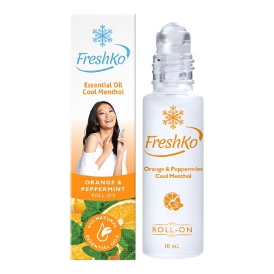 FRESHKO FRESHKO Aromatherapy Liniment Roll-on Orange and Peppermint 10ml