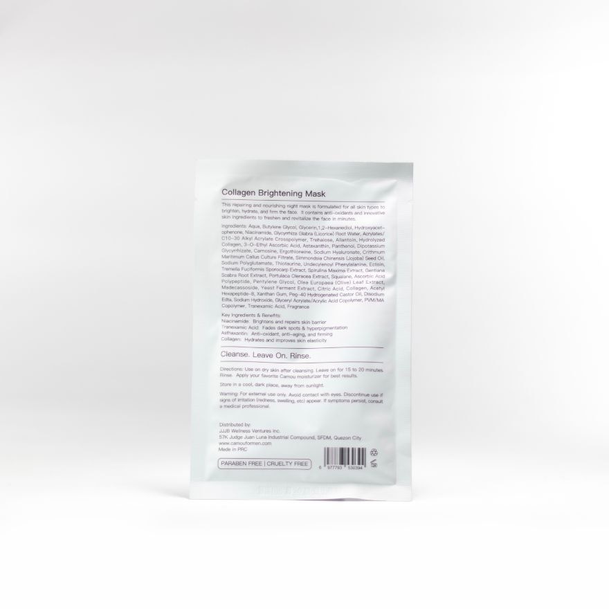 CAMOU Collagen Brightening Mask 25g