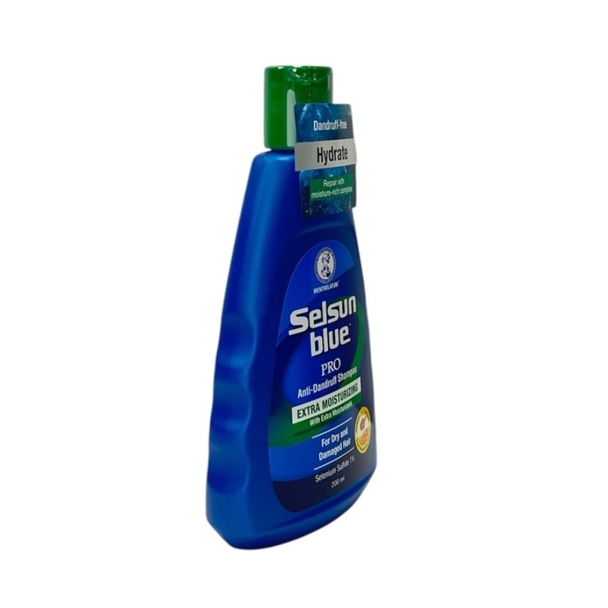 SELSUN BLUE Extra Moisturizing Anti Dandruff Shampoo 200ml